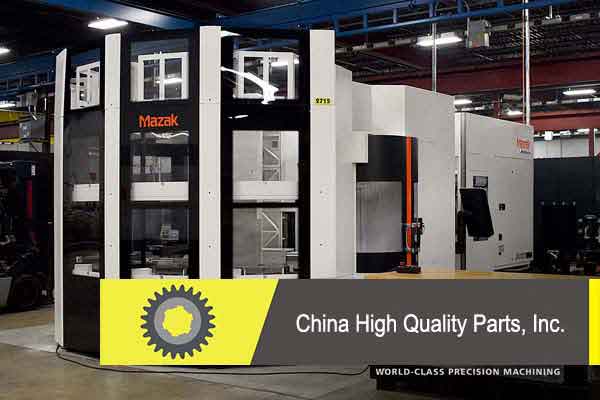 New Mazak HCR-5000 5-Axis Automated Machining Center Installation at China-High-Quality-Parts North