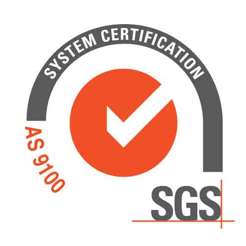 AS9100 Rev D / ISO 9001:2015 Logo